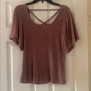 Maurices Pink open back top